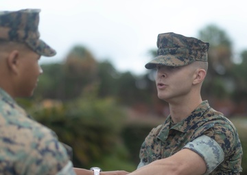 MCRD Parris Island Meritorious Promotion Ceremony