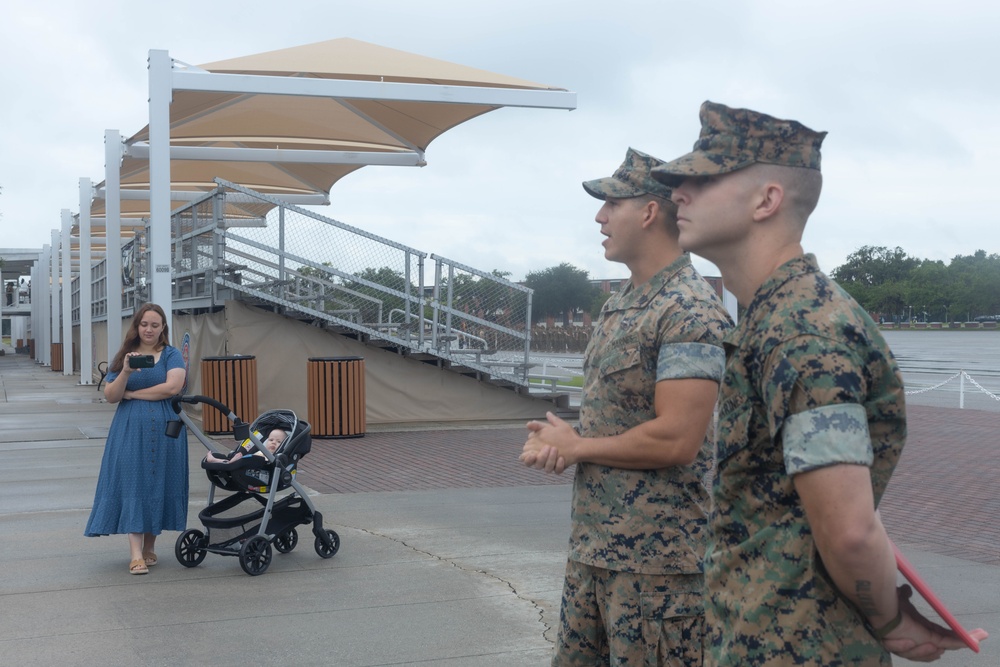 MCRD Parris Island Meritorious Promotion Ceremony