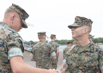 MCRD Parris Island Meritorious Promotion Ceremony