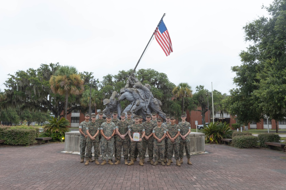 MCRD Parris Island Meritorious Promotion Ceremony