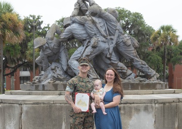 MCRD Parris Island Meritorious Promotion Ceremony