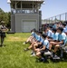 Military police demonstration at Hilton Head Prep School