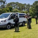 Military police demonstration at Hilton Head Prep School
