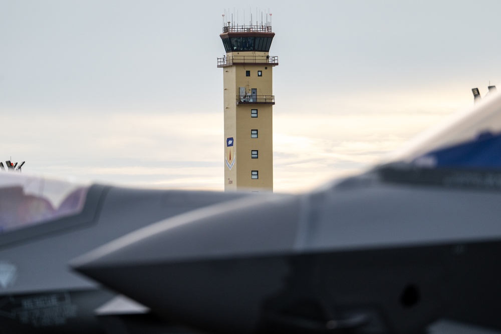 Alabama ANG F35s depart for Bamboo Eagle 25-3