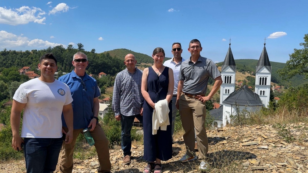 Members of RC-E visit St. Joseph’s Church in Kosovo