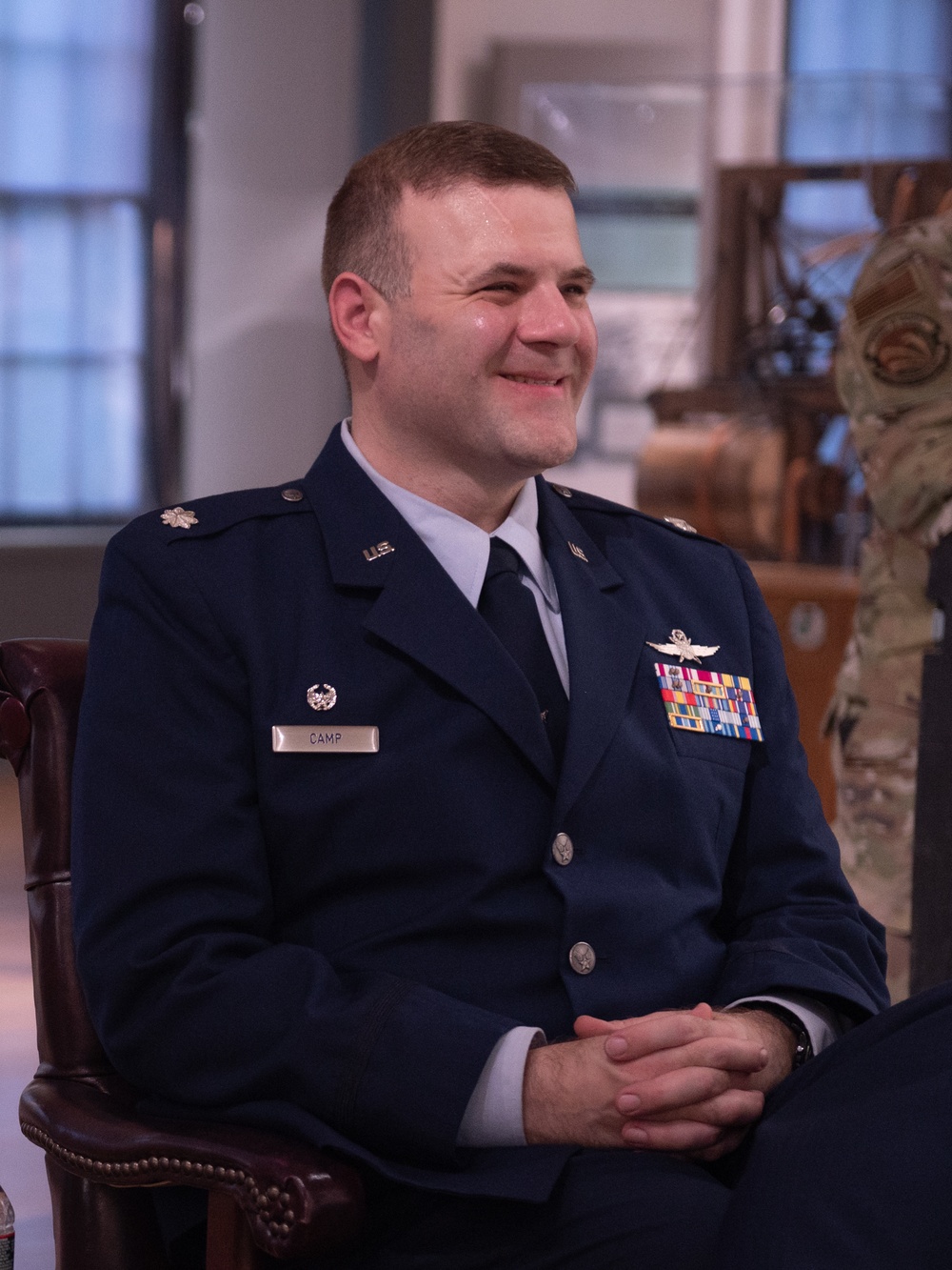 Promotion Ceremony for Col. Camp