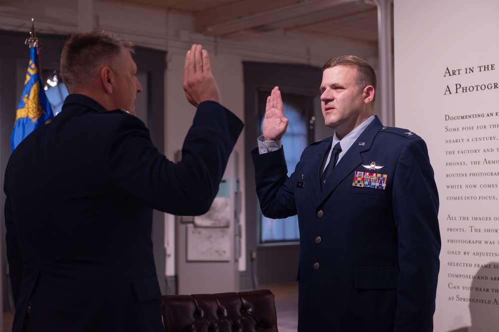 Promotion Ceremony for Col. Camp