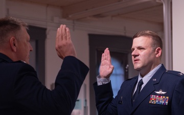 Promotion Ceremony for Col. Camp