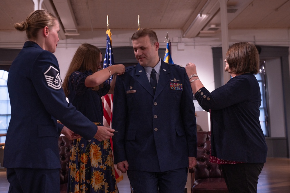 Promotion Ceremony for Col. Camp