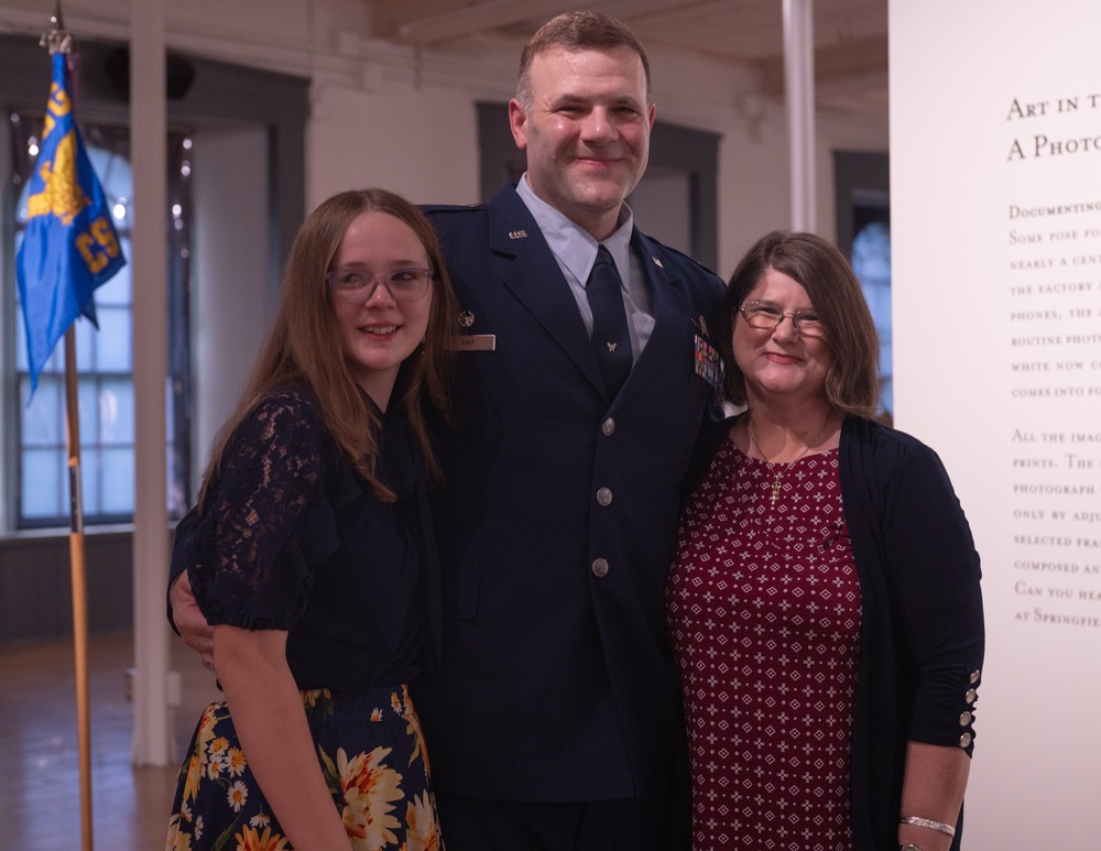 Promotion Ceremony for Col. Camp