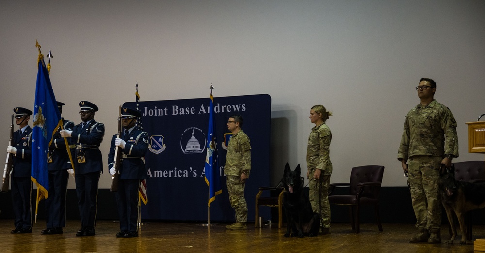 From Kennel to Couch: MWD Cchango and Nero Retire After Distinguished Service