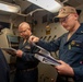 USS Higbee Conducts Reload of Mark 45 5-inch Gun