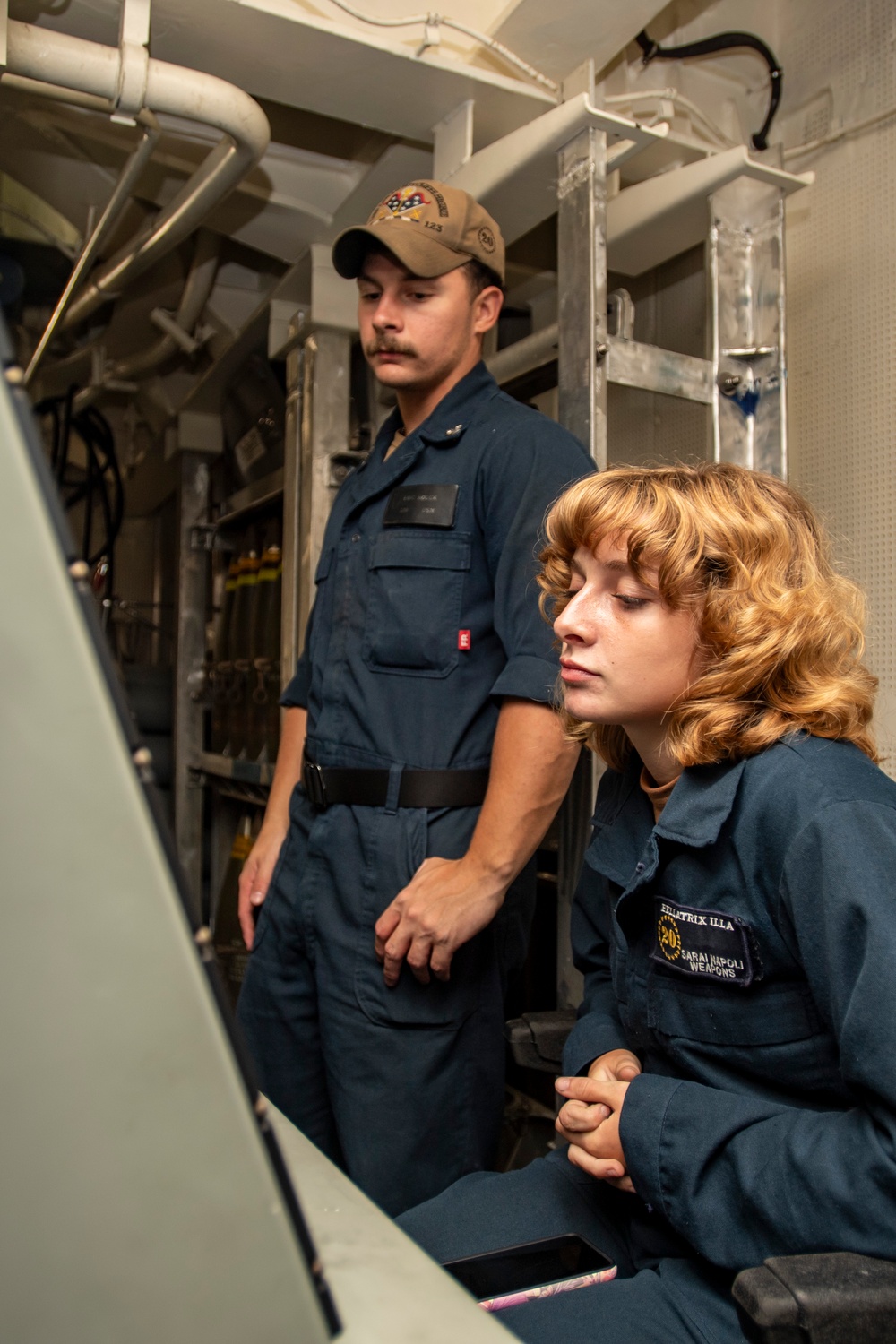 USS Higbee Conducts Reload of Mark 45 5-inch Gun