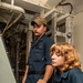 USS Higbee Conducts Reload of Mark 45 5-inch Gun
