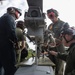 U.S. Marines with Marine Attack Squadron 223 prepare AV-8B Harriers for ordnance training