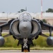U.S. Marines with Marine Attack Squadron 223 prepare AV-8B Harriers for ordnance training