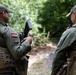 NATO-led KFOR mission along with local contractors install signs along the ABL