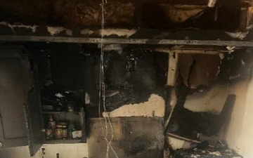 Fort Irwin Firefighters Swiftly Contain House Fire, Rescue Cats