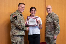 BAMC recognizes teens for volunteer service