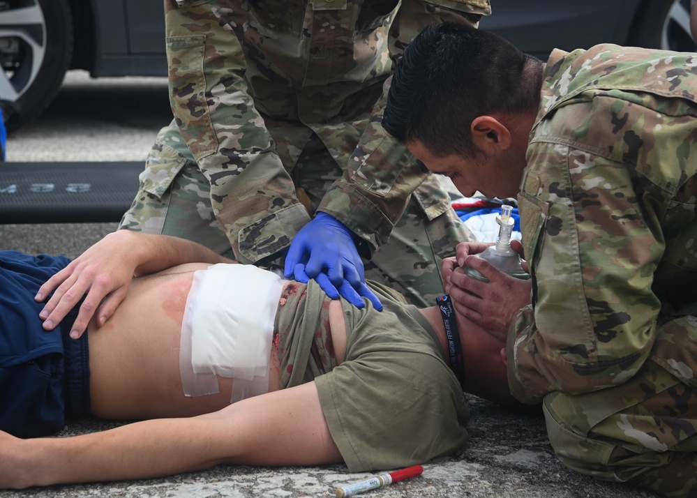 Offutt tests Airmen, first responders' in major accident exercise