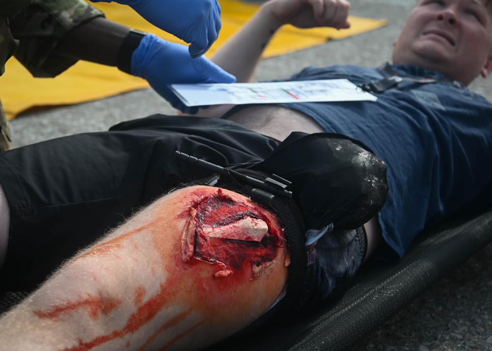 Offutt tests Airmen, first responders' in major accident exercise