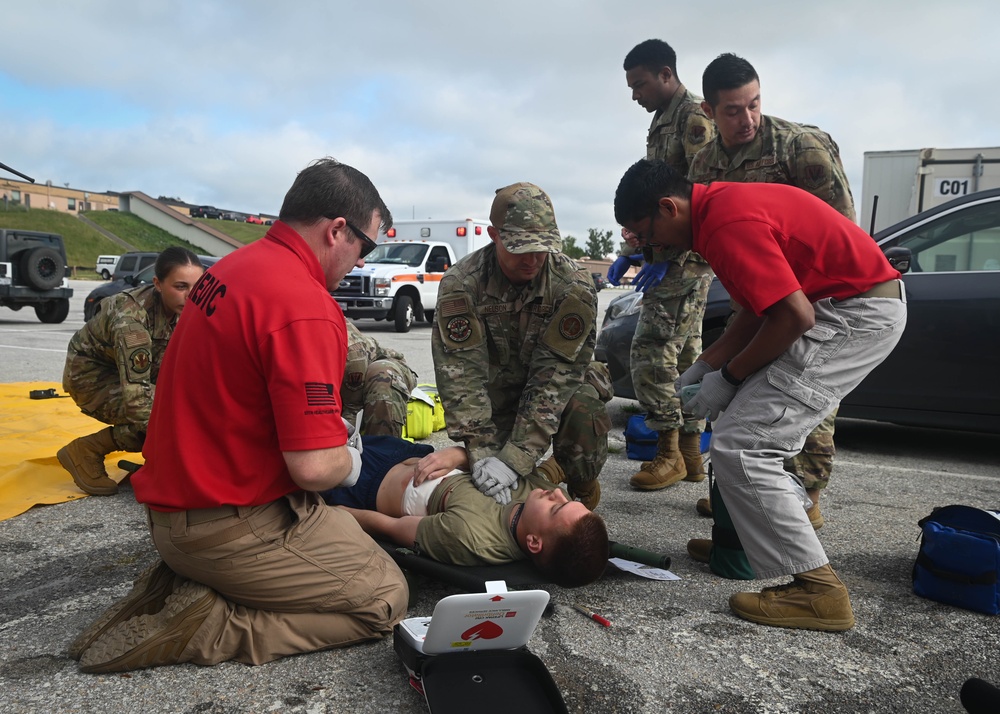 Offutt tests Airmen, first responders' in major accident exercise