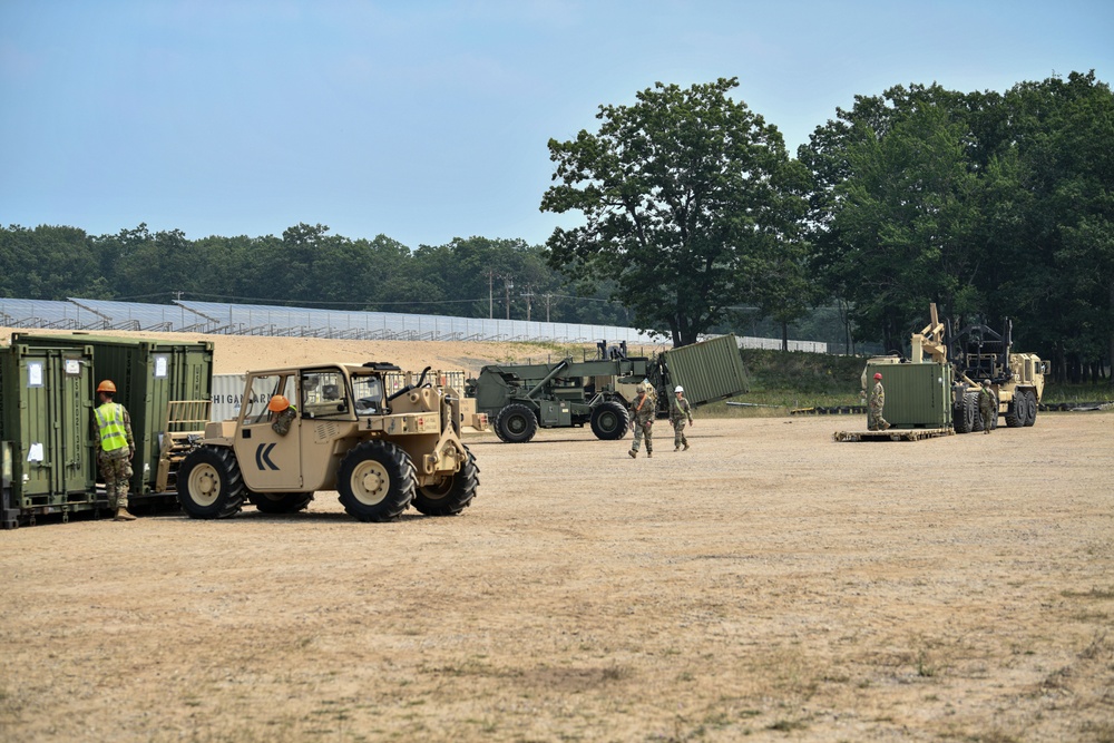 Army Reserve Soldiers Train with ECHU During Northern Strike 25-2