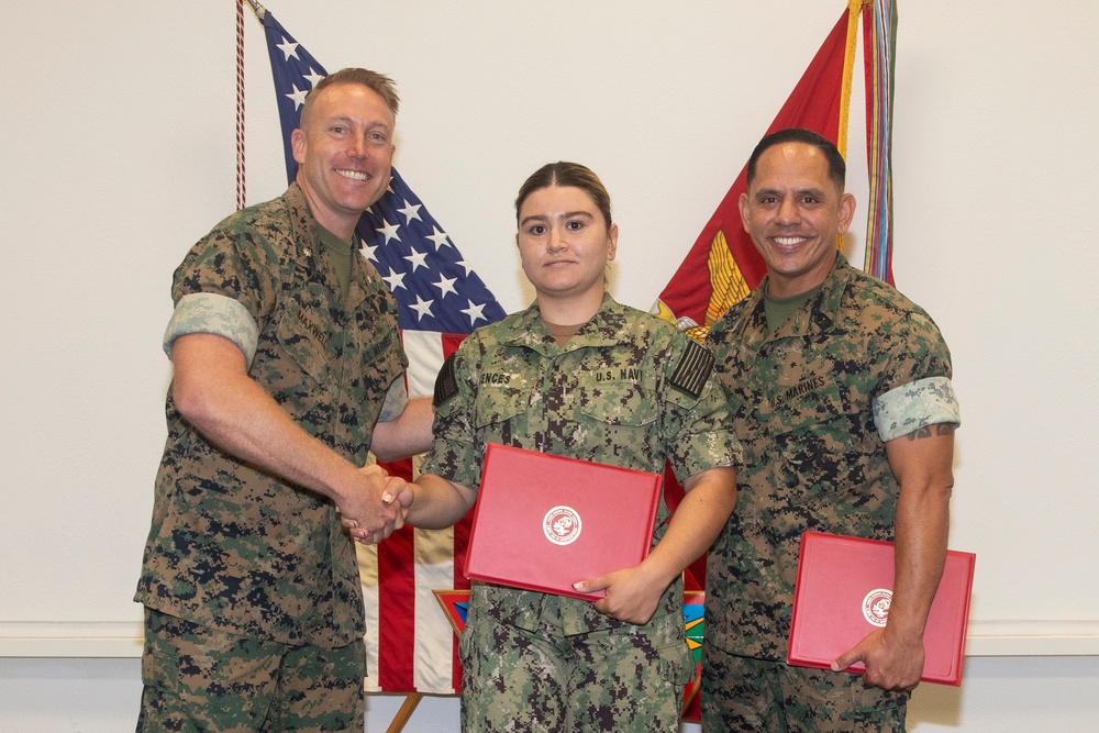MCAS Miramar and 3D MAW Marines Recognized in Award Ceremony