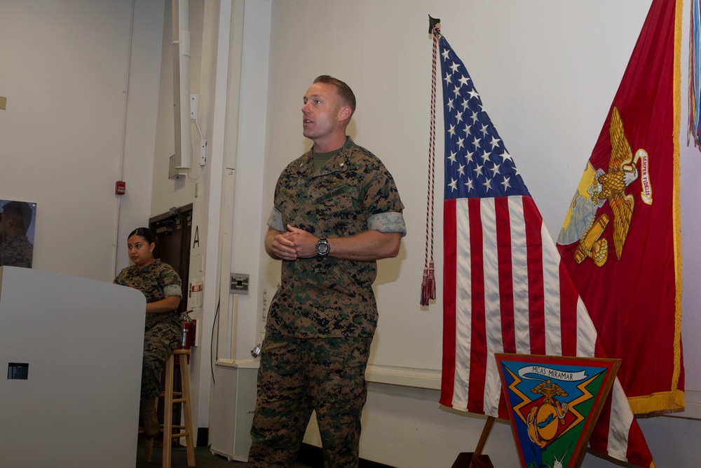 MCAS Miramar and 3D MAW Marines Recognized in Award Ceremony