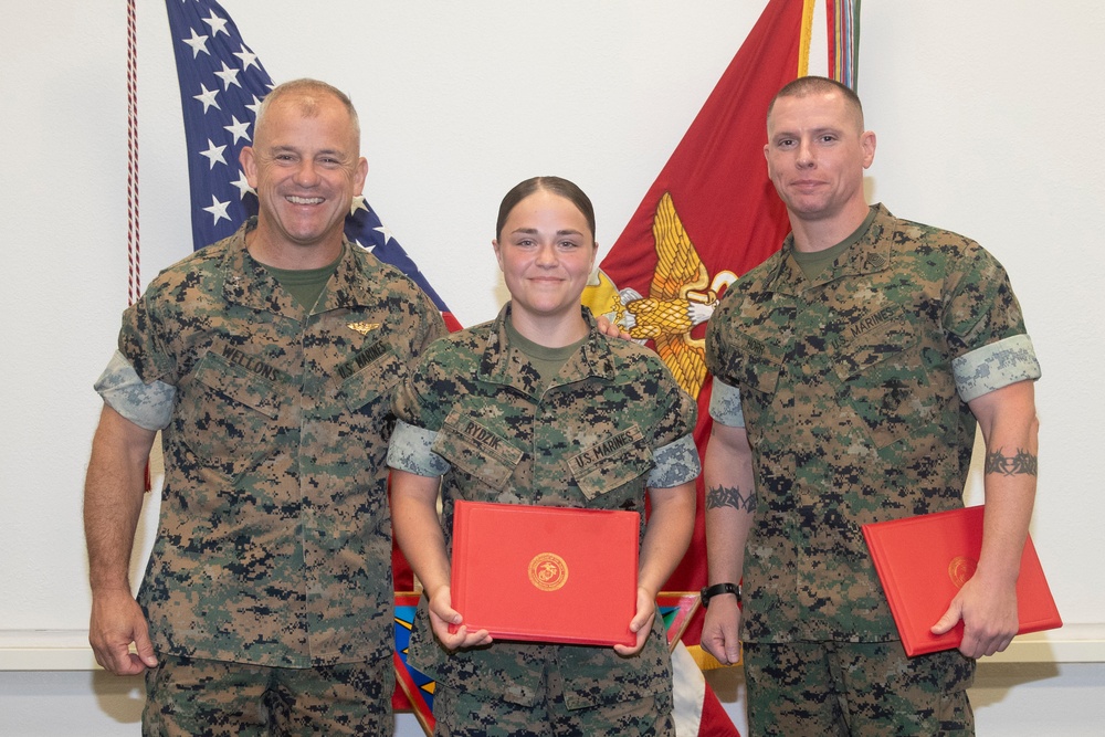 MCAS Miramar and 3D MAW Marines Recognized in Award Ceremony
