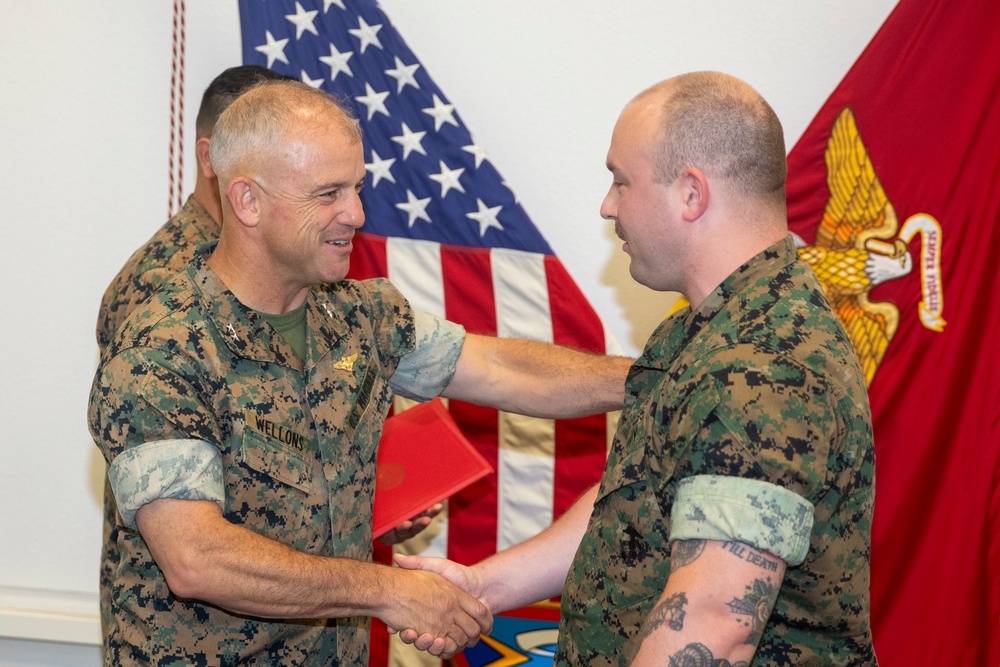 MCAS Miramar and 3D MAW Marines Recognized in Award Ceremony