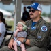 U.S. Airmen take in the action at the 2025 Fort Wayne Air Show