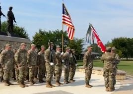 1st BEB, 310th Infantry Regiment holds change of responsibility ceremony at Fort McCoy