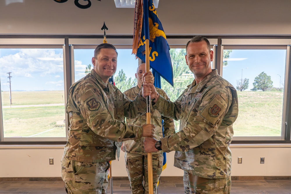 26th Space Aggressor Squadron holds final change of command