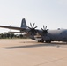 C-130H Hercules with Eight Bladed Propellers