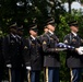Military Funeral Honors are Conducted for U.S. Army Retired Lt. Col. George Kesnig in Section 1