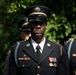 Military Funeral Honors are Conducted for U.S. Army Retired Lt. Col. George Kesnig in Section 1