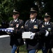 Military Funeral Honors are Conducted for U.S. Army Retired Lt. Col. George Kesnig in Section 1