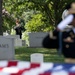 Military Funeral Honors are Conducted for U.S. Army Retired Lt. Col. George Kesnig in Section 1