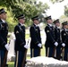 Military Funeral Honors are Conducted for U.S. Army Retired Lt. Col. George Kesnig in Section 1