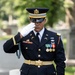 Military Funeral Honors are Conducted for U.S. Army Retired Lt. Col. George Kesnig in Section 1