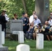 Military Funeral Honors are Conducted for U.S. Army Retired Lt. Col. George Kesnig in Section 1