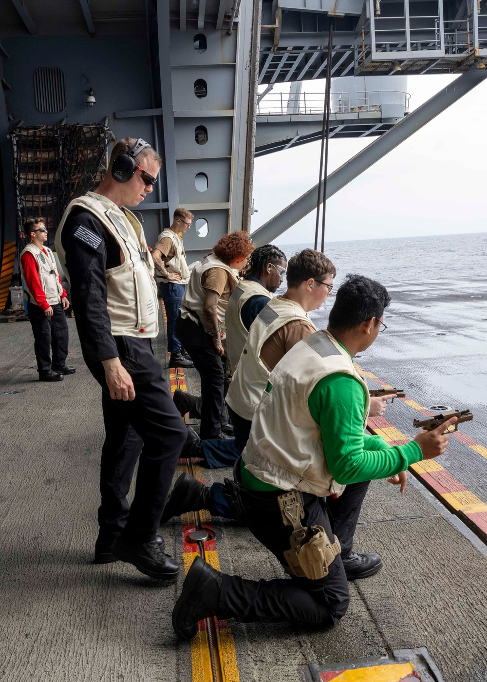 Daily Operations Aboard USS George H.W. Bush (CVN 77)