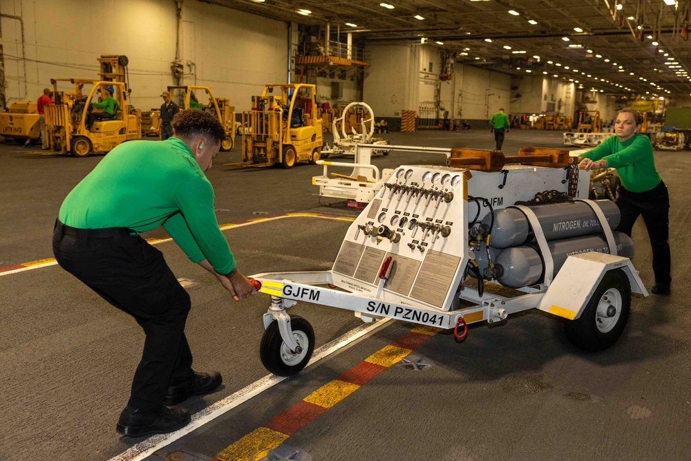 Daily Operations Aboard USS George H.W. Bush (CVN 77)