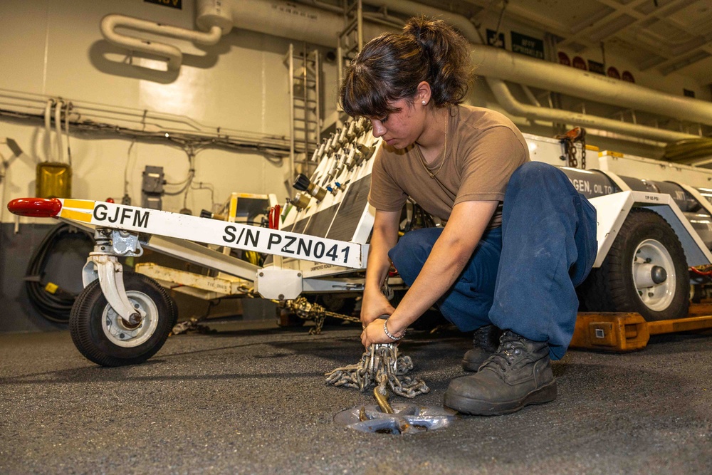 Daily Operations Aboard USS George H.W. Bush (CVN 77)