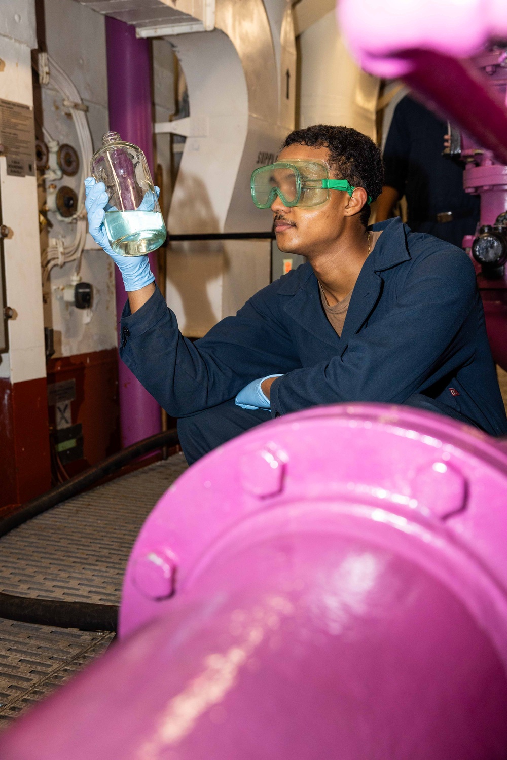 Daily Operations Aboard USS George H.W. Bush (CVN 77)
