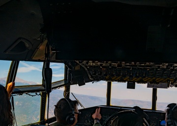 302 AW congressional delegation C-130H flight