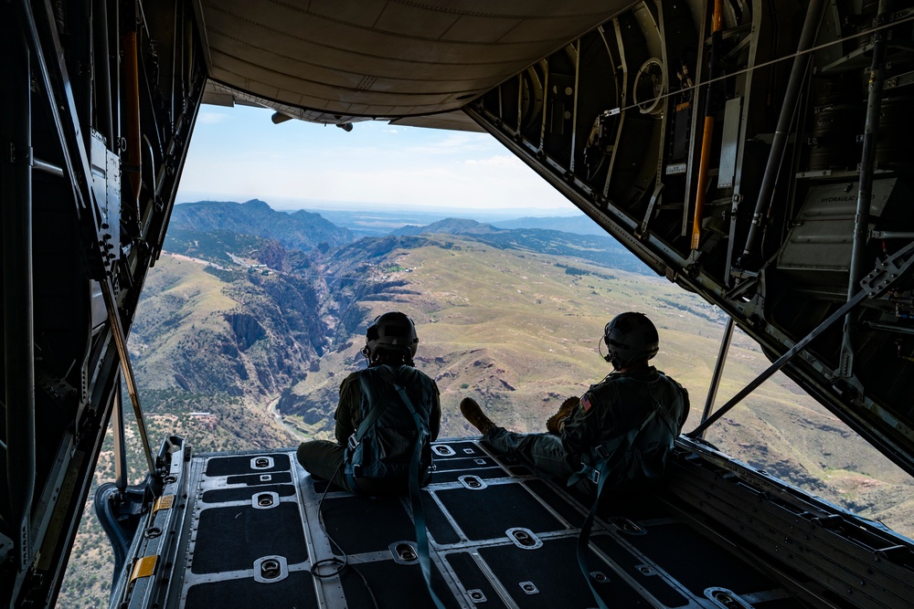 302 AW congressional delegation C-130H flight
