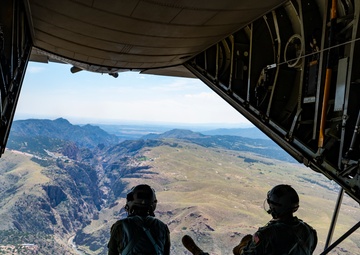 302 AW congressional delegation C-130H flight