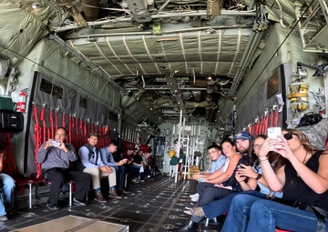302 AW congressional delegation C-130H flight